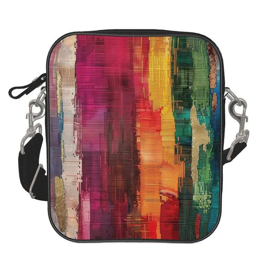 IT Messenger Bag, Chromatic Tapestry, Front View