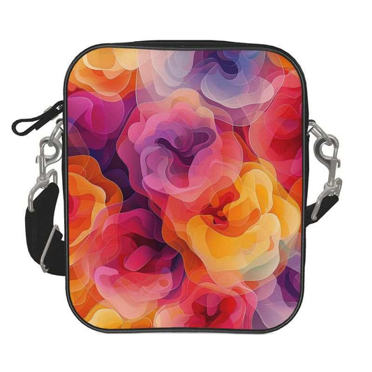 IT Messenger Bag, Chromatic Bloom, Front View